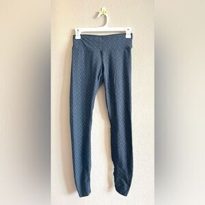 Prana Gray Ruched Back Leggings